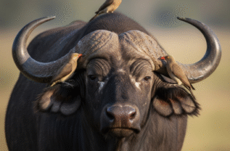 The Symbiotic Partnership Between Oxpeckers and Large Mammals