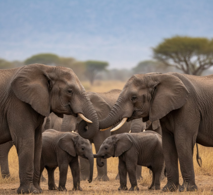 The Complex Society of African Elephants Explained