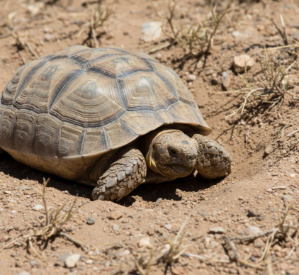 Thermoregulation in Desert Tortoises Through Burrowing Behavior