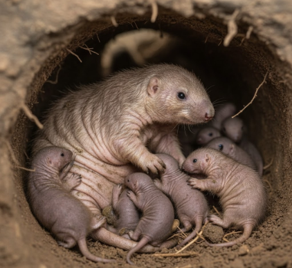 Why Naked Mole Rats Have Queen Reproductive Hierarchy