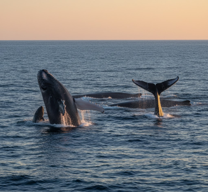 How Blue Whales Migrate Between Feeding and Breeding Grounds