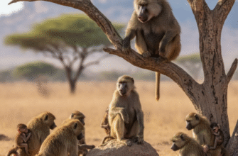 The Complex Social Hierarchies in Baboon Societies