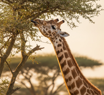 Why Giraffes Have Long Necks for Feeding Advantages