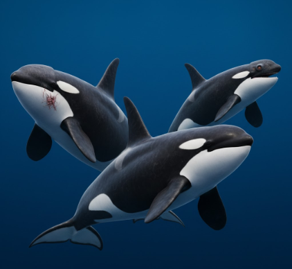 Adaptations of Orcas to Apex Predator Status Globally