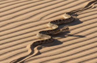 Adaptations of Sidewinder Snakes to Desert Sand Movement