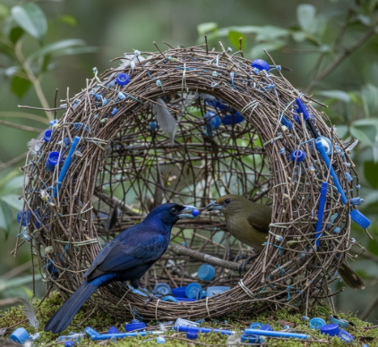 The Complex Courtship Rituals of Bowerbirds